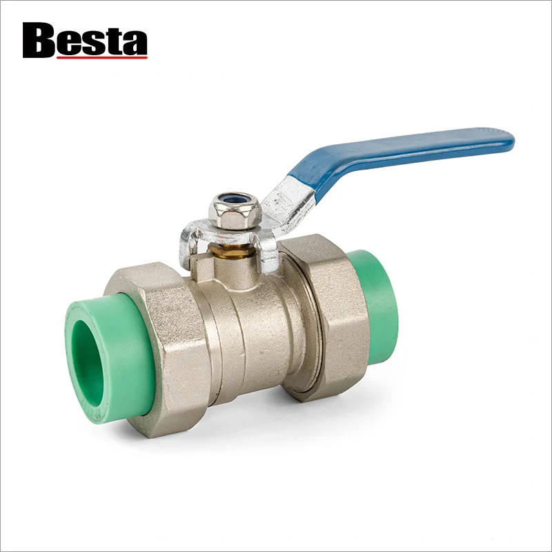 PPR Duplex Unionis Brass Ball Valve